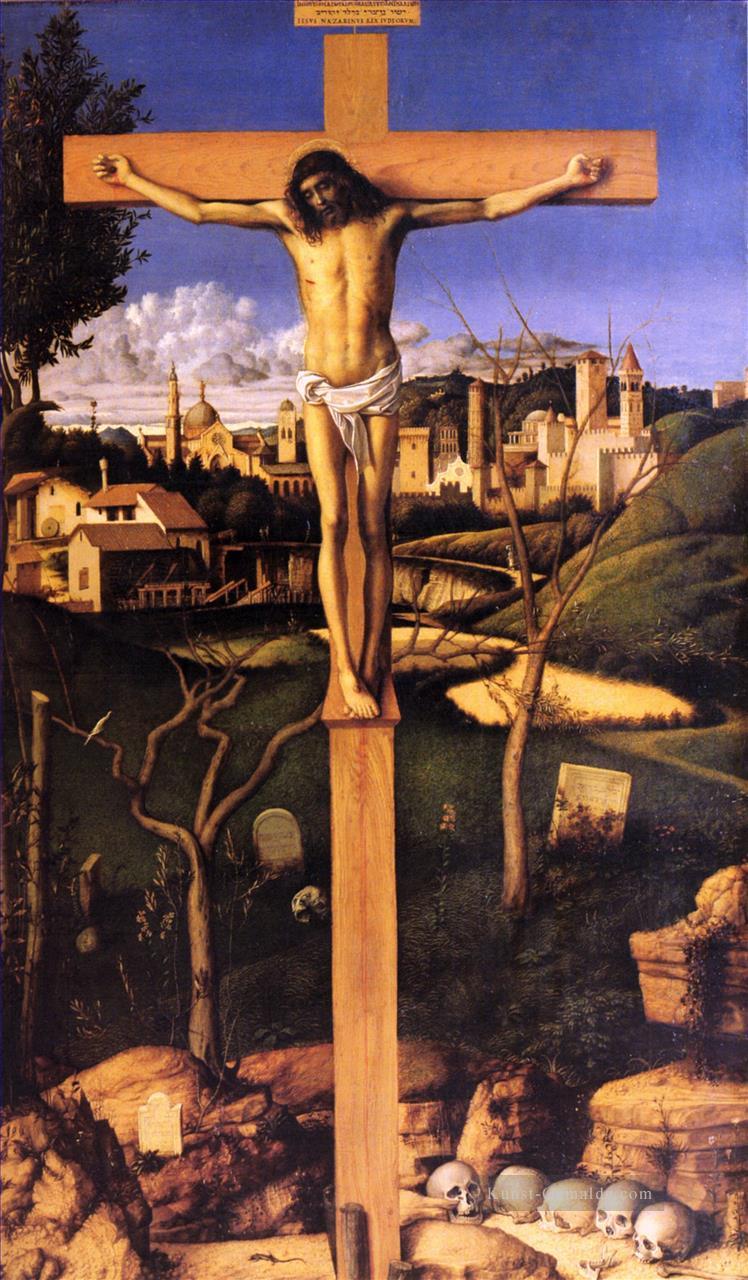 die Kreuzigung Renaissance Giovanni Bellini Ölgemälde